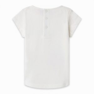 Tuc Tuc 11300168 meiteņu T-krekls baltā krāsā