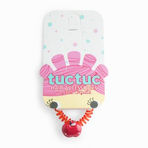 Tuc Tuc 11300744 meiteņu matu gumijas sarkanas