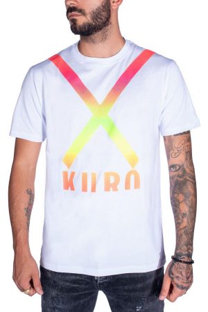 Takeshy Kurosawa 82791BIANCO vīriešu T-krekls baltā krāsā