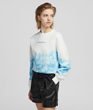 Karl Lagerfeld 215W1803355 sieviešu džemperis, balts