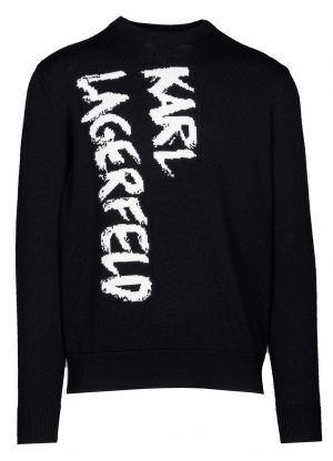 Karl Lagerfeld 655025512399990 vīriešu džemperis, melns
