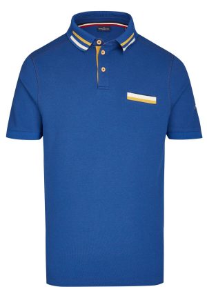 Daniel Hechter 74009112920690 vīriešu polo T-krekls, zils