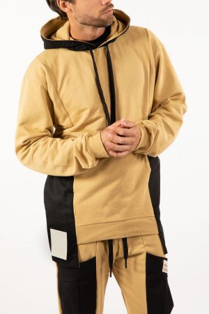 Takeshy Kurosawa 83112CAMMELLO vīriešu džemperis, dzeltens
