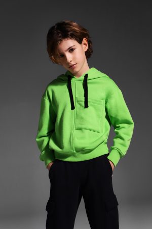 Please Kids LM26040B331724 zēnu džemperis, zaļš