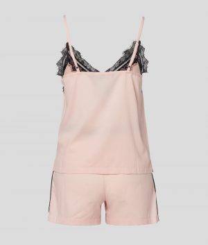 Karl Lagerfeld 211W2130510 sieviešu pidžama, rozā
