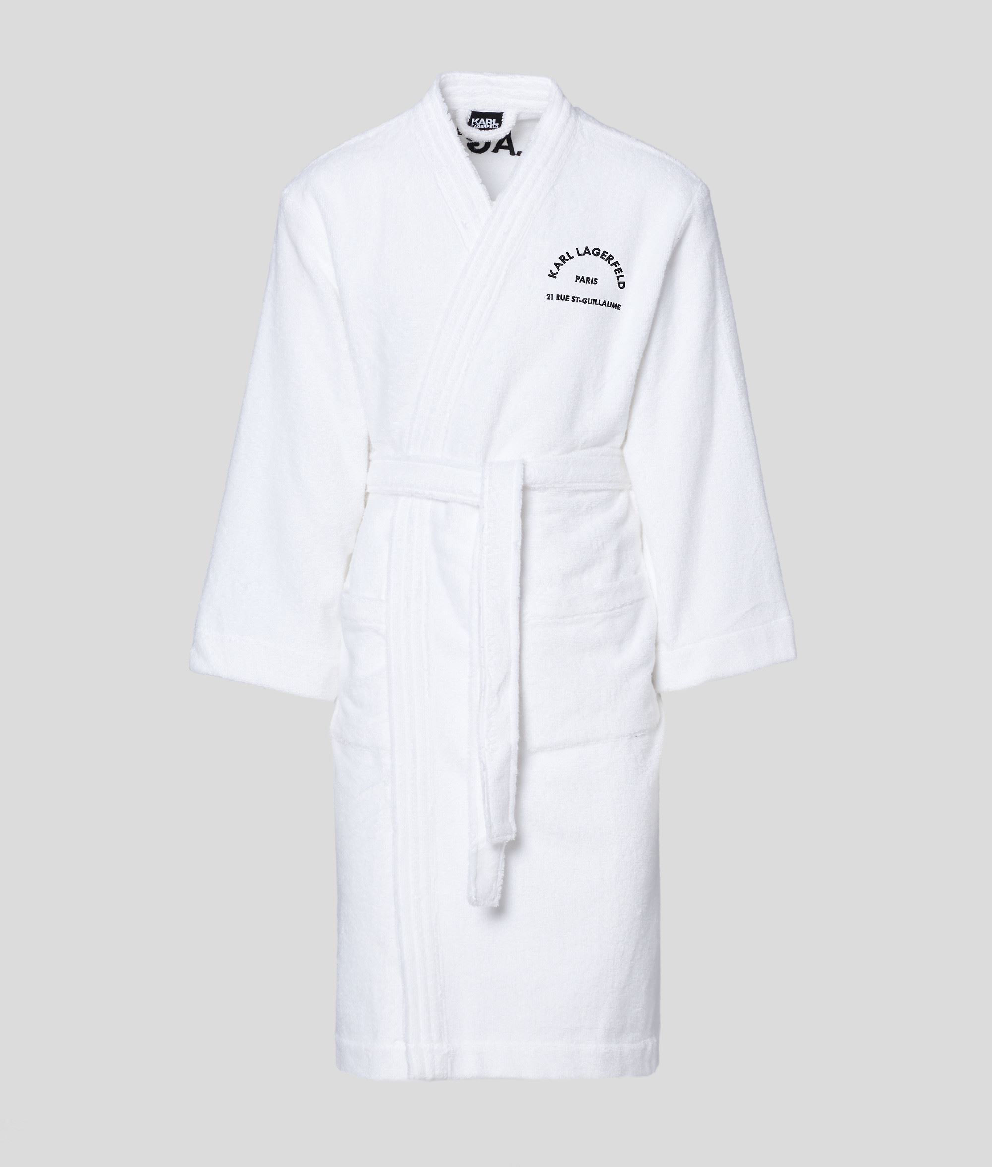 Karl Lagerfeld 215W2180100 sieviešu halāts, balts