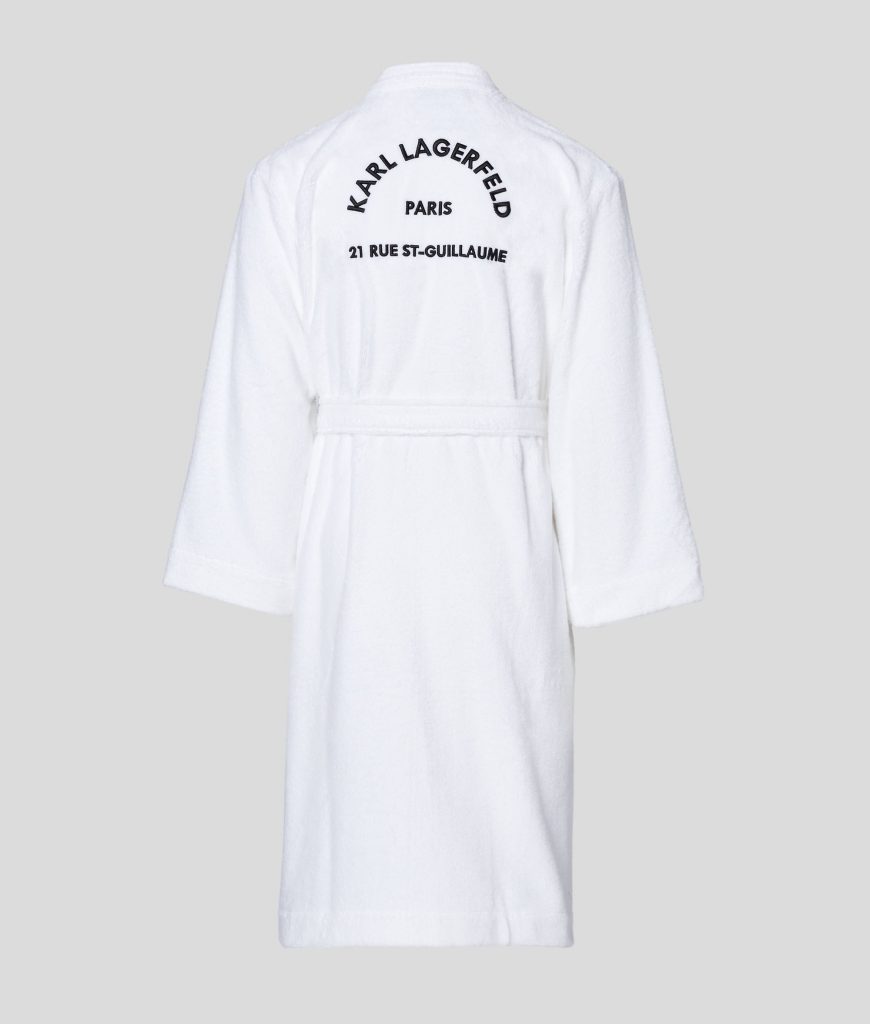 Karl Lagerfeld 215W2180100 sieviešu halāts, balts