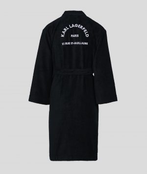 Karl Lagerfeld 215W2180999 sieviešu halāts, melns