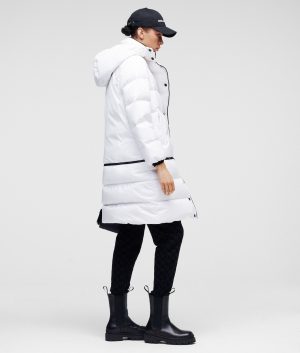 Karl Lagerfeld 216W1502100 sieviešu virsjaka, balta