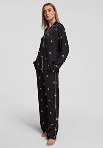 Karl Lagerfeld 216W2102999 sieviešu pidžama, melna