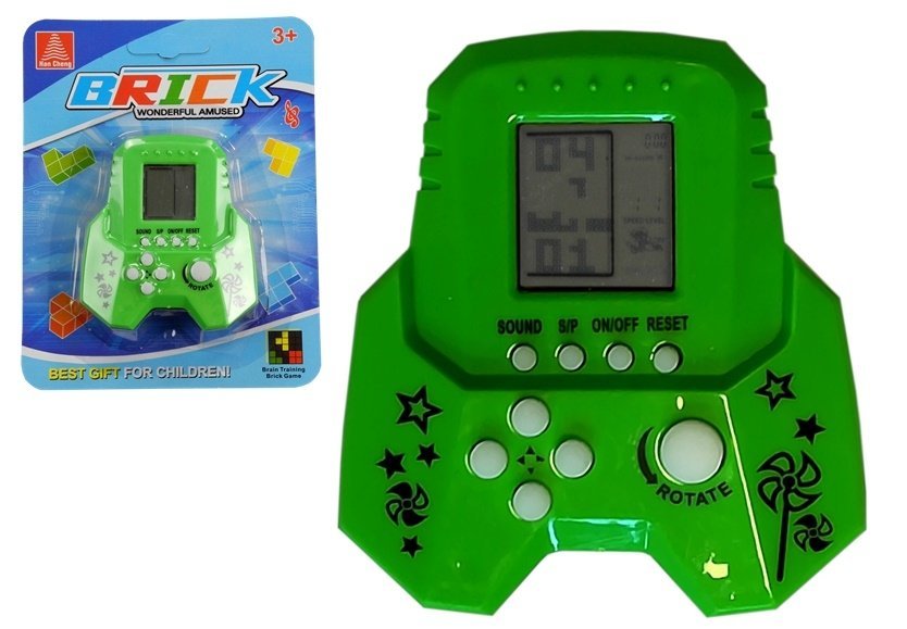 LEAN 3999 tetris spēle, zaļa