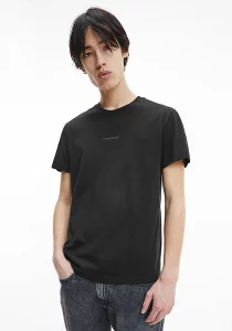 Calvin Klein Jeans J30J318456BEH vīriešu T-krekls, melns