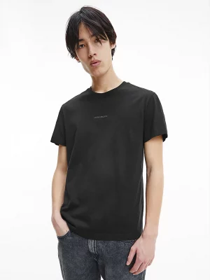 Calvin Klein Jeans J30J318456BEH vīriešu T-krekls, melns