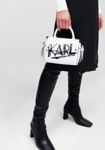 Karl Lagerfeld 216W3007101 sieviešu soma, balta
