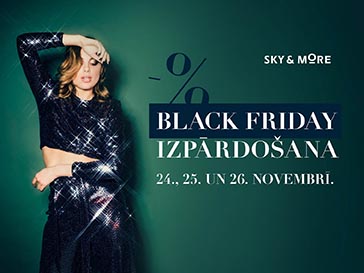 Black Friday izpārdošana