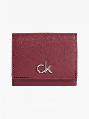 Calvin Klein Jeans K60K608456XB8 sieviešu maks, sarkans