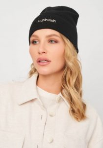 Calvin Klein Jeans K60K608519BAX sieviešu cepure, melna