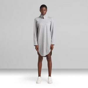 G-Star RAw D21280.A613.906 sieviešu kleita, pelēka