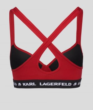 Karl Lagerfeld 211W2109500 sieviešu krūšturis, sarkans