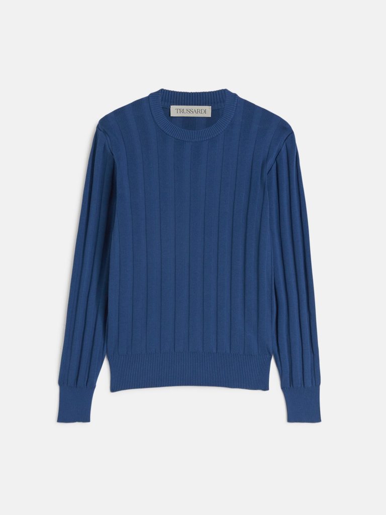 Trussardi 52M005380F000739U285 vīriešu džemperis, zils