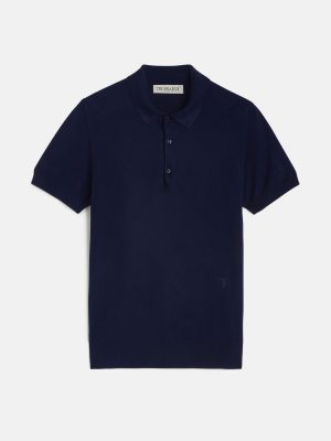 Trussardi 52M005870F000542U285 vīriešu krekls, zils