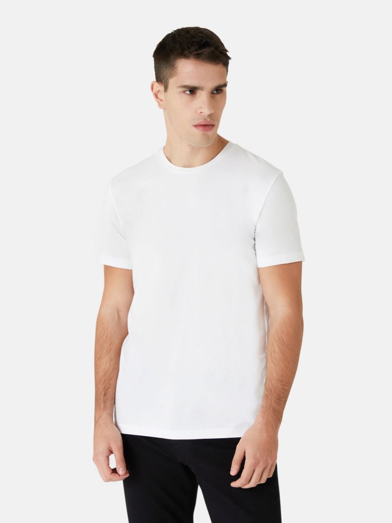 Trussardi 52T006001T003614W001 vīriešu T-krekls, balts
