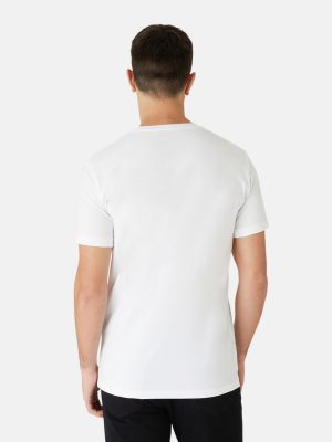 Trussardi 52T006001T003614W001 vīriešu T-krekls, balts