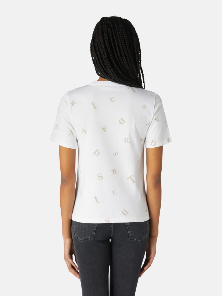 Trussardi 56T004771T005816W001 sieviešu T-krekls, balts
