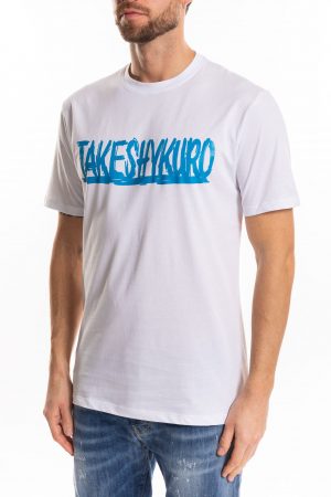 Takeshy Kurosawa 83260BIANCO vīriešu T-krekls, balts