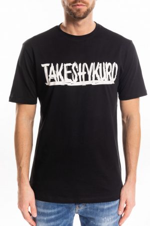 Takeshy Kurosawa 83260NEROCREMA vīriešu T-krekls, melns