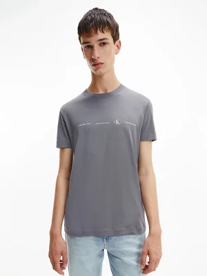 Calvin Klein Jeans J30J319896PTP vīriešu T-krekls, pelēks