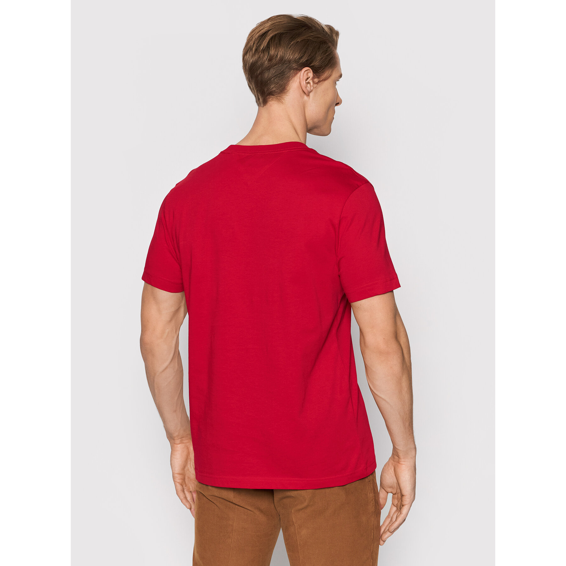Tommy Hilfiger MW0MW22164XM1 vīriešu T-krekls, sarkans