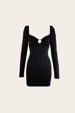 Aniye By 185379336 sieviešu kleita, melna