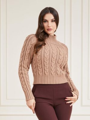 Marciano Guess 2RGR035618ZA10H sieviešu džemperis, brūns