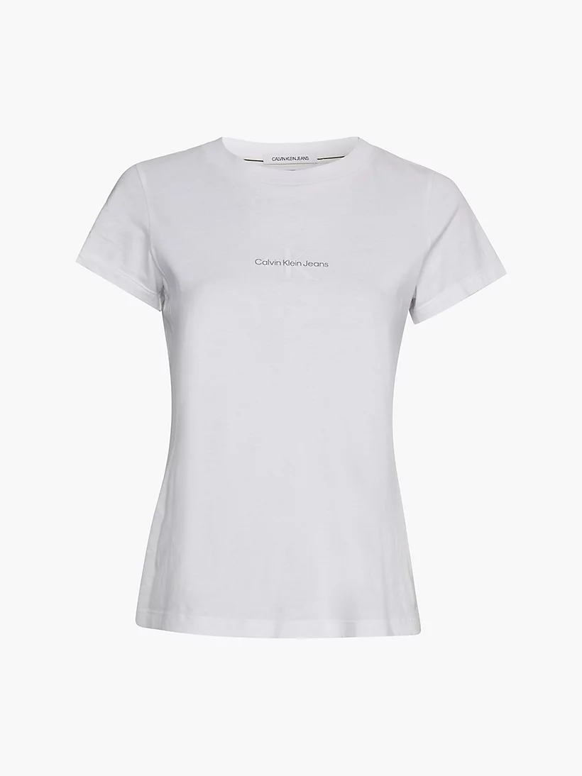 Calvin Klein Jeans J20J217902 YAF sieviešu T-krekls, balts