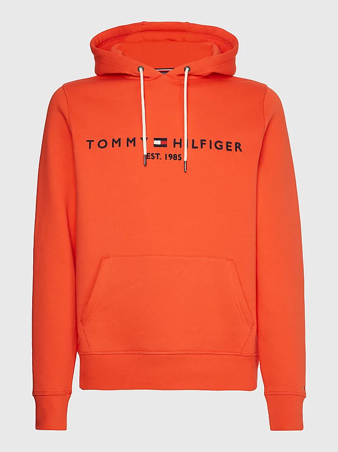 Tommy Hilfiger MW0MW11599XMV vīriešu džemperis, oranžs