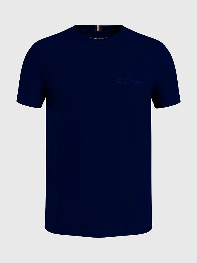 Tommy Hilfiger MW0MW24563DW5 vīriešu T-krekls, zils