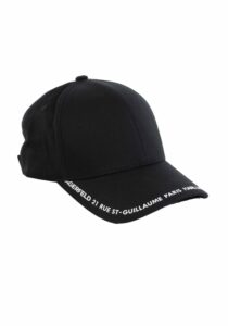 Karl Lagerfeld 805617521119990 vīriešu cepure, melna