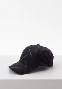 Karl Lagerfeld 805621521123990 vīriešu cepure, melna
