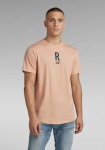 G-Star Raw D21565.336.C962 vīriešu T-krekls, oranžs