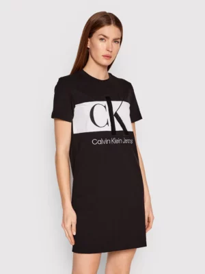 Calvin Klein Jeans J20J218862BEH sieviešu kleita, melna