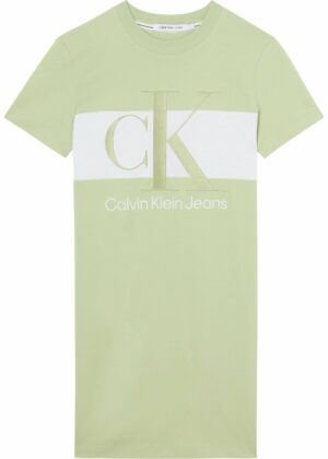 Calvin Klein Jeans J20J218862L99 sieviešu kleita, zaļa
