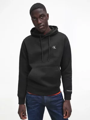 Calvin Klein Jeans J30J315713BAE vīriešu džemperis, melns