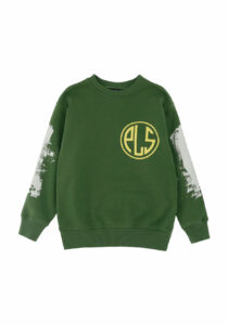Please Kids LBD6040B1780 zēnu džemperis, zaļš
