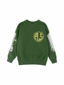Please Kids LBD6040B1780 zēnu džemperis, zaļš