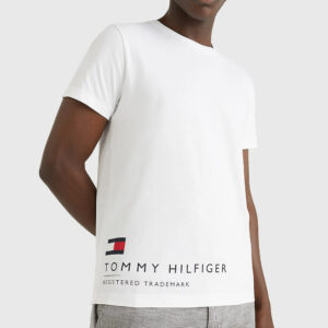 Tommy Hilfiger MW0MW24965YBR vīriešu T-krekls, balts