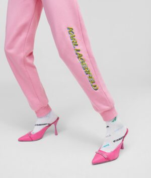 Karl Lagerfeld 225W1050541 sieviešu bikses, rozā