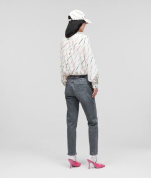 Karl Lagerfeld 225W1108D93 sieviešu džinsi, pelēki
