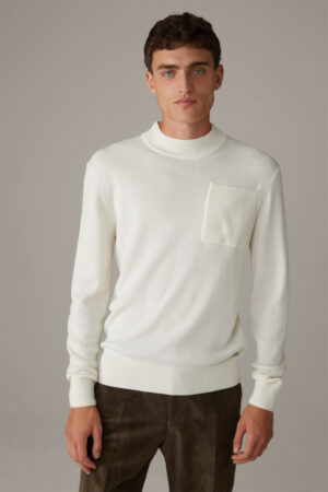 Strellson 30028016100 vīriešu džemperis, balts
