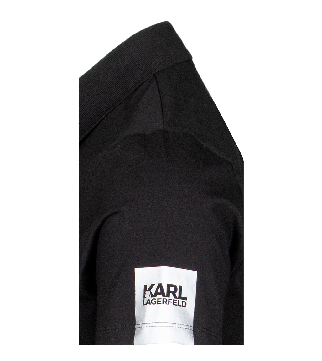 Karl Lagerfeld 745019524221910 vīriešu krekls, melns